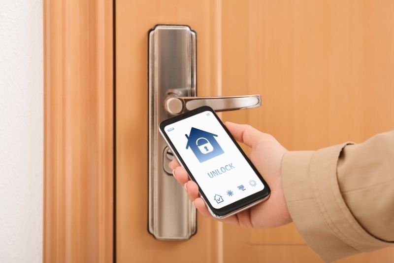 open smart lock with mobile app