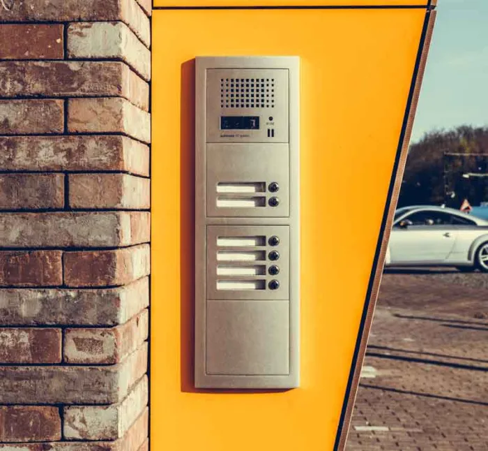 apartment intercom entry system