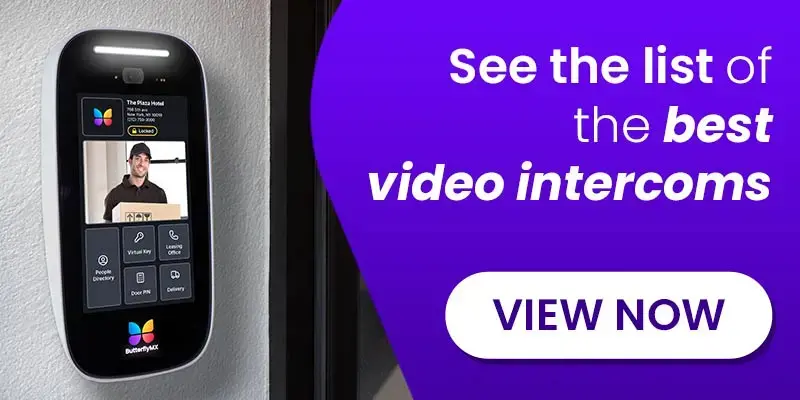 best apartment video intercom systems