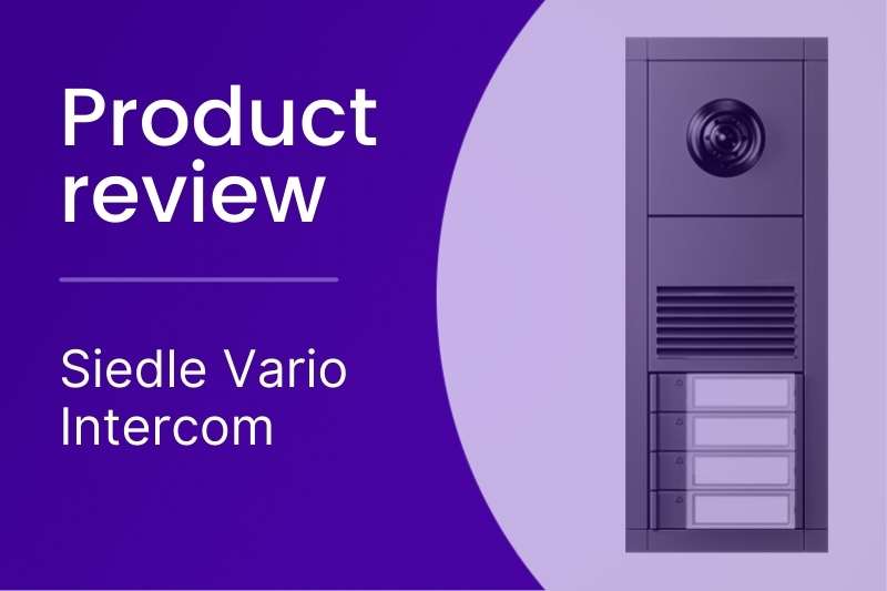 Siedle vario intercom product review