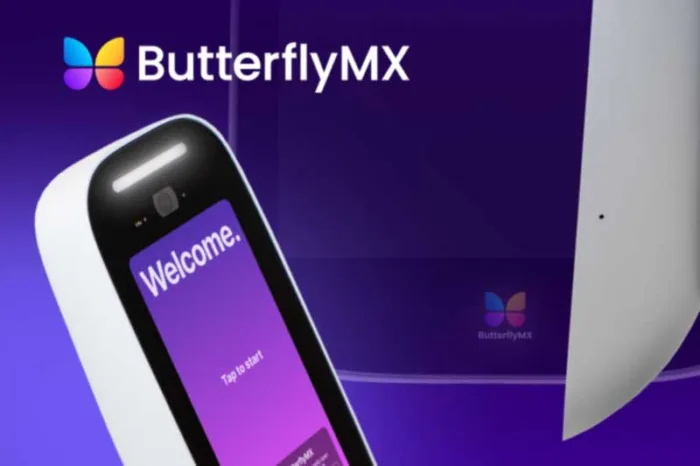 the ButterflyMX video intercom system can be recessed or surface mounted