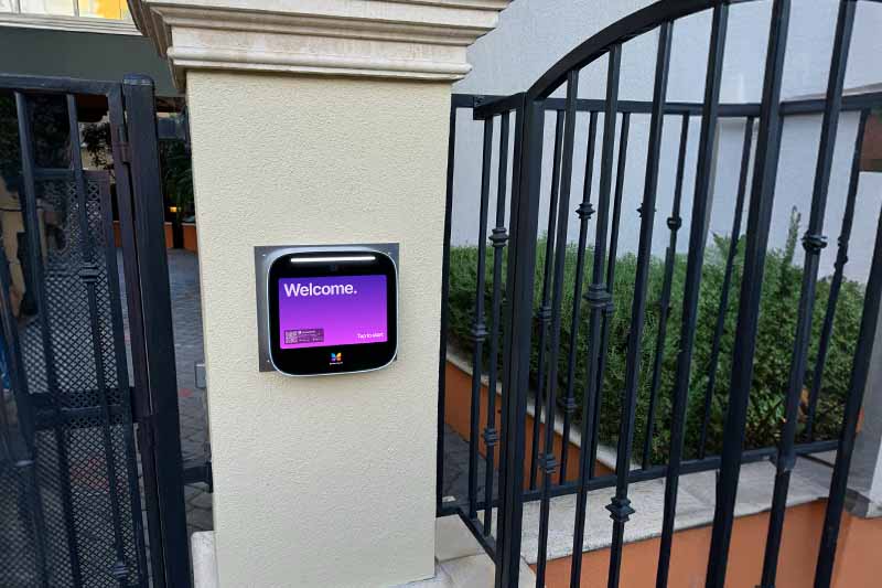 community decides a gate intercom system is worthwhile investment