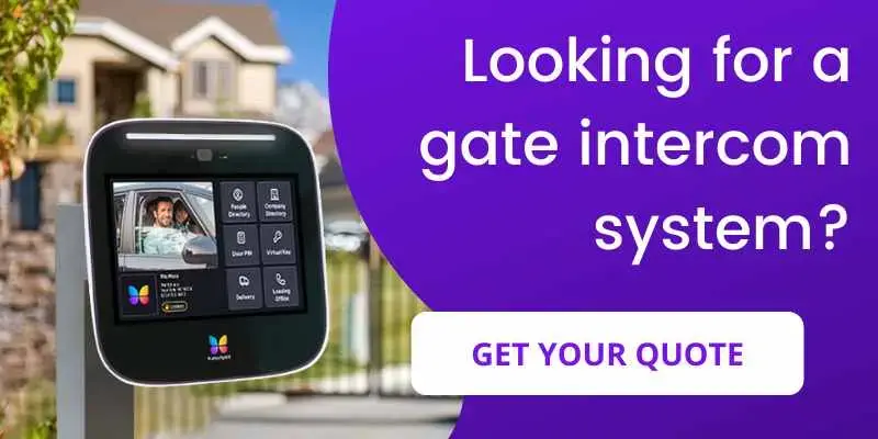 ButterflyMX Gate Intercom System