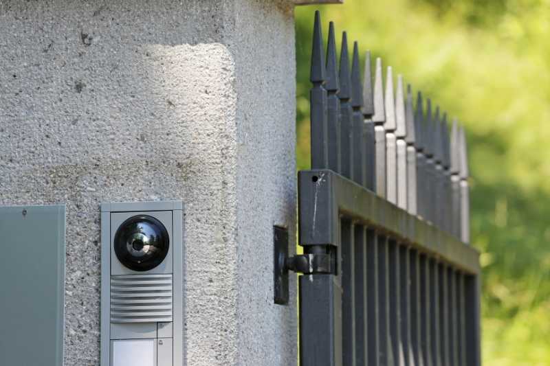 gate intercom system with camera