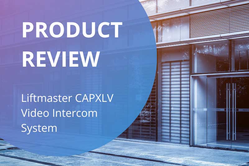 Liftmaster CAPXLV intercom review