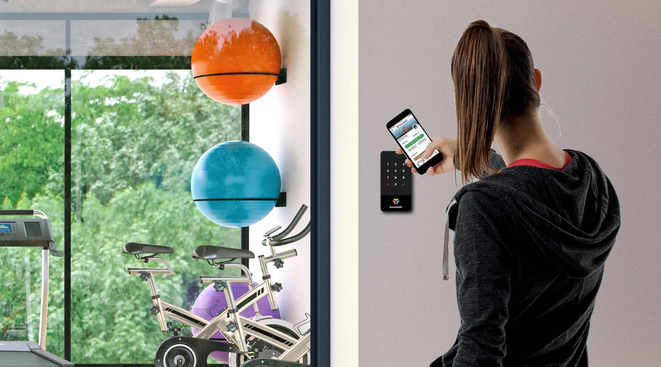 Gym Keypad Access
