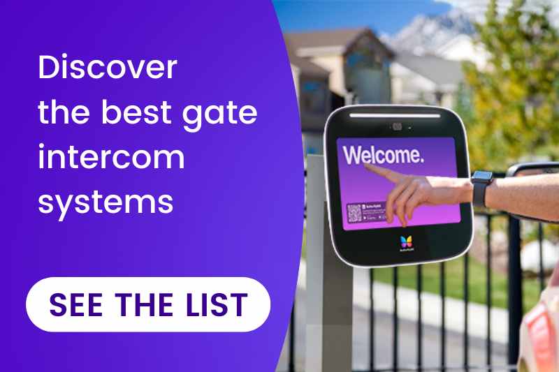 Discover the 4 best gate intercom systems.