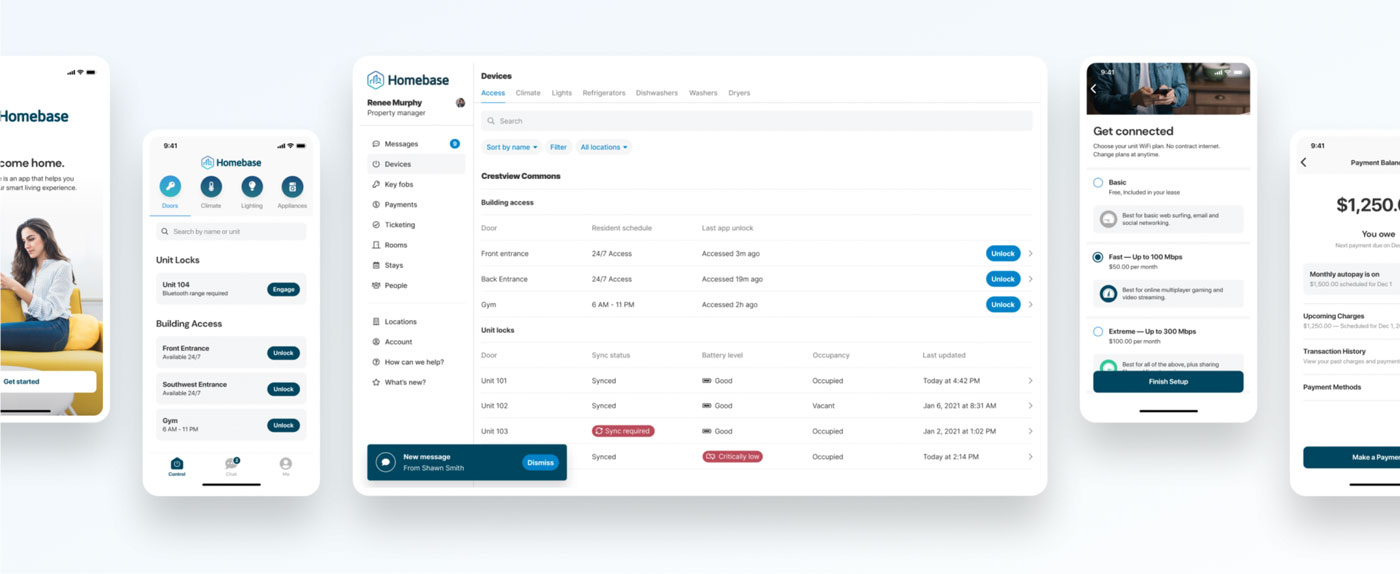 Homebase and ButterflyMX integration