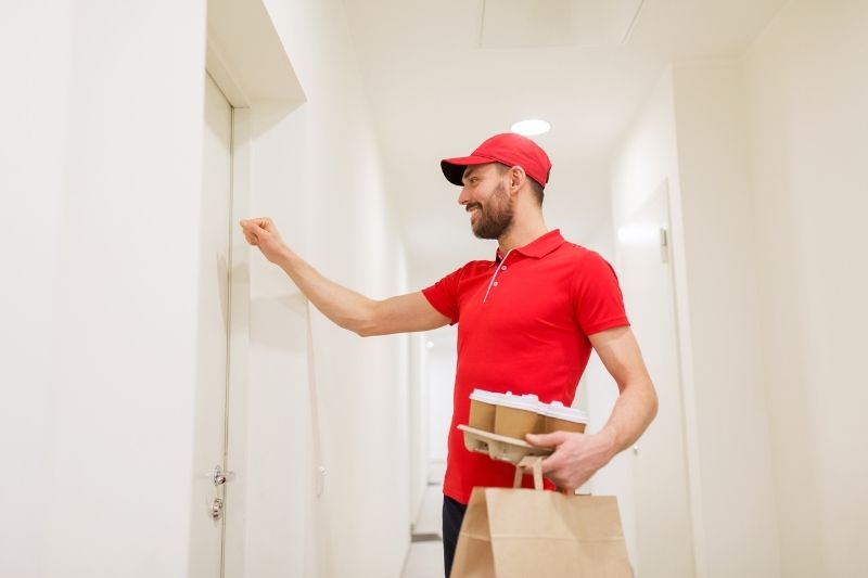 on-demand services apartment food delivery