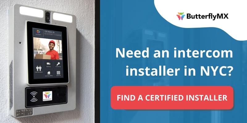 butterflymx certified access control installer