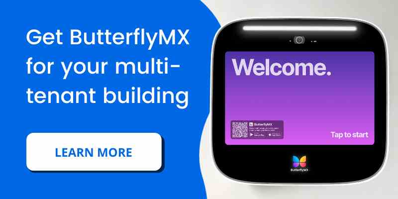 Get the ButterflyMX multi-tenant intercom