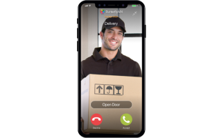 Video calling for delivery management at your building