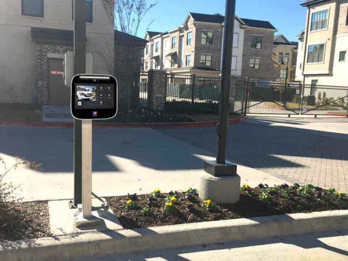 gate intercom systems with camera