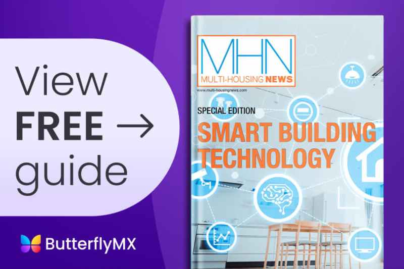 Read the ButterflyMX report on smart building technology. 