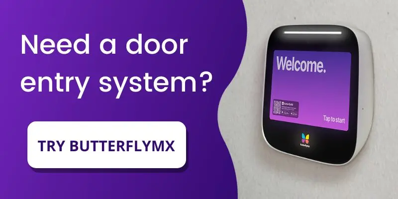 choose a ButterflyMX door entry system