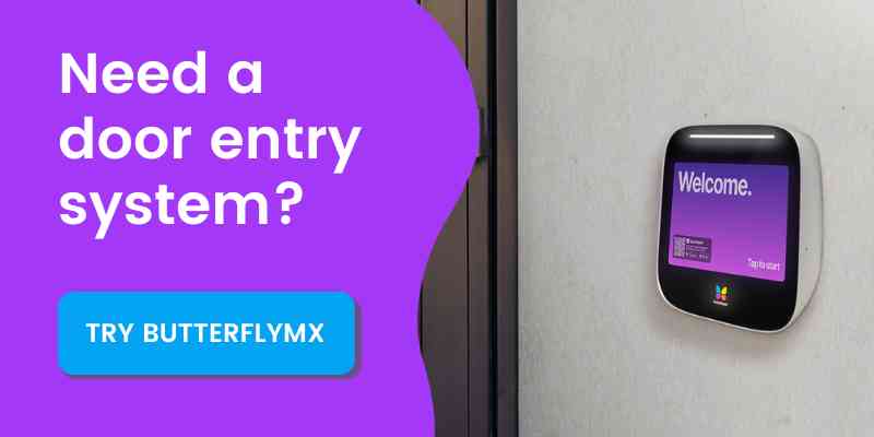 choose a ButterflyMX door entry system