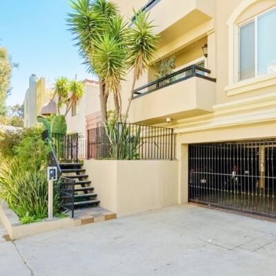 Chenault Villas Condos garage entrance