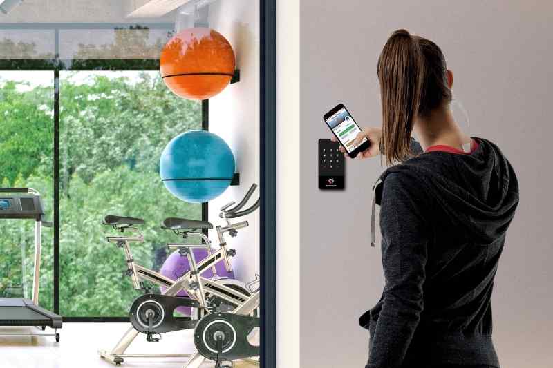 keypad access control smartphone