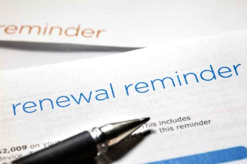 lease renewal reminder letter