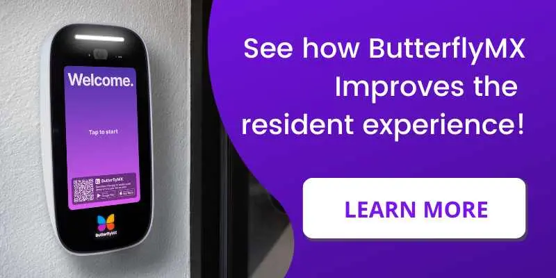 See how ButterflyMX improves the resident experience.