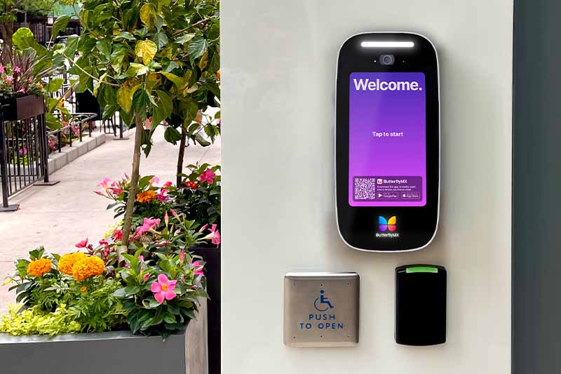 mobile app access control for gated community amenities