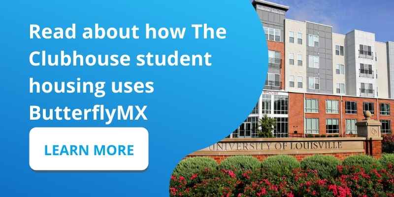 Read about how ButterflyMX helps The Clubhouse keeps student