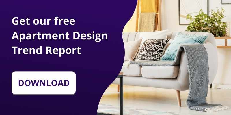 Click to download our free apartment design trend report.