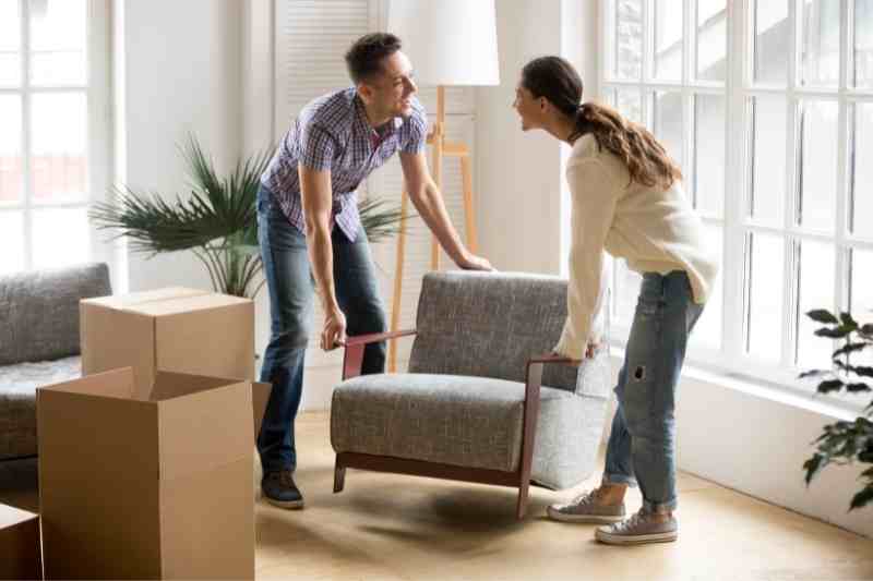 apartment staging for rental units