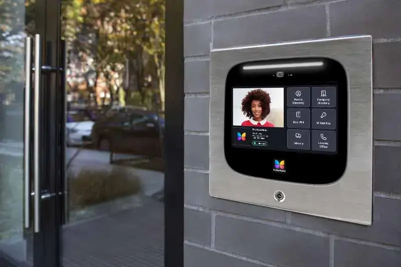 11 recessed video intercom butterflymx 11 recessed video intercom butterflymx