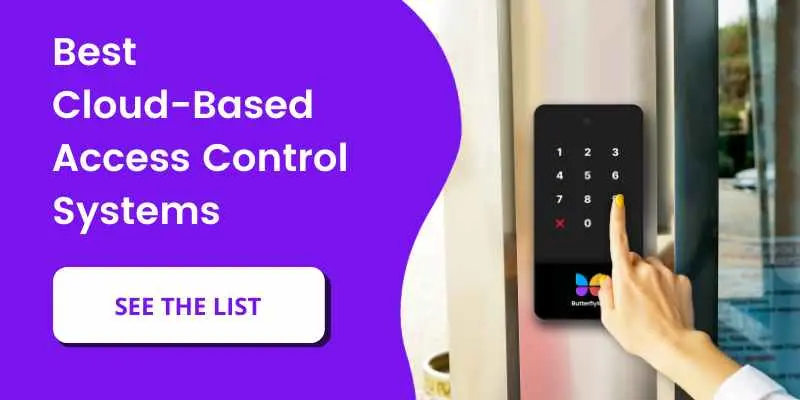 see the list of the best cloud based access control systems