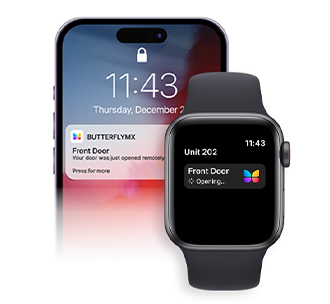 butterflymx apple watch