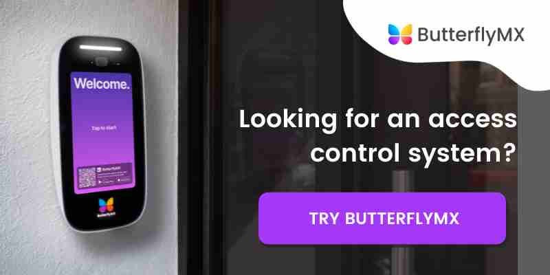 try butterflymx access control system
