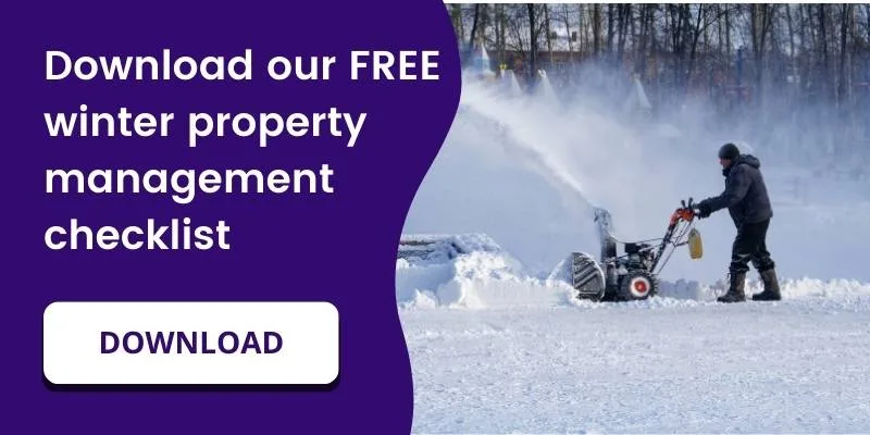 winter property management checklist cta