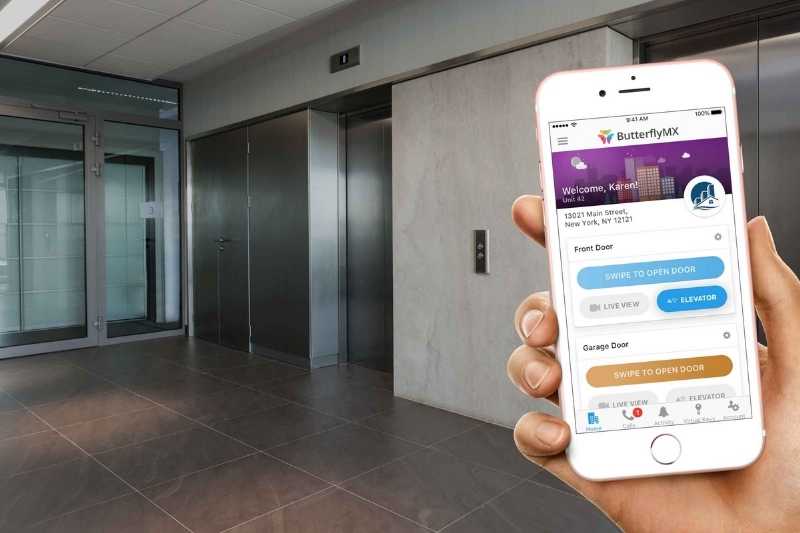 multi door access control system used for elevators