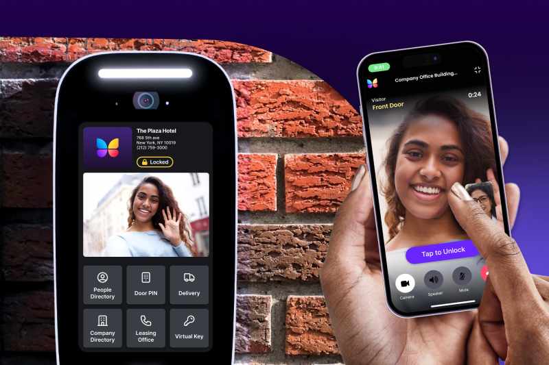 ButterflyMX offers the best alternative to a door phone.