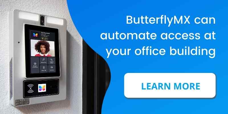 ButterflyMX can automate access at offices.