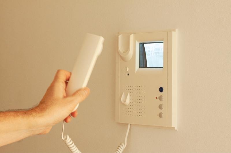  video door phone with handset