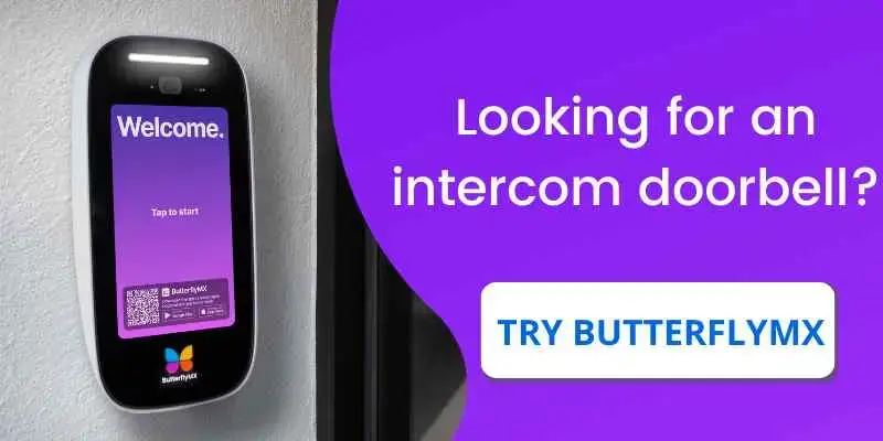 Need an IP intercom doorbell? Choose ButterflyMX