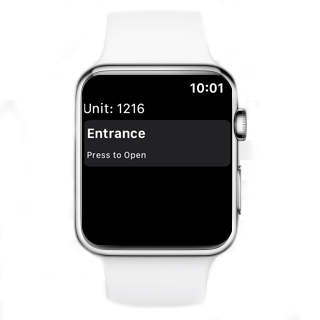 Push 'Press to Open' on your Apple Watch