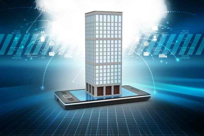 smart building powered by mobile phone