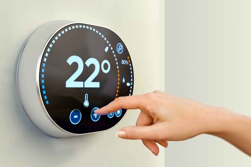 smart thermostat controller smart apartment device