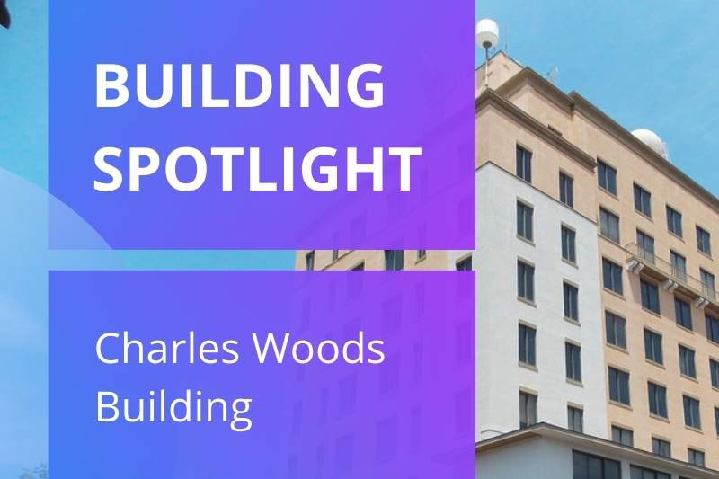 Our building spotlight is Charles Woods Building