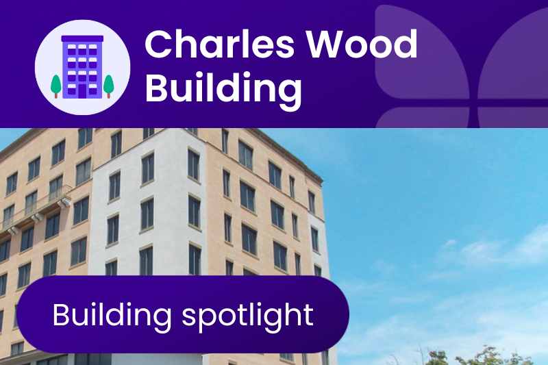 Charles Wood Building spotlight