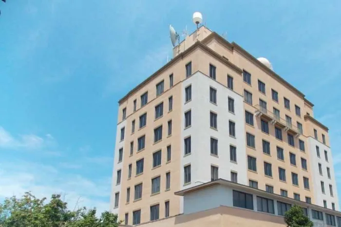Exterior of Charles Woods Building