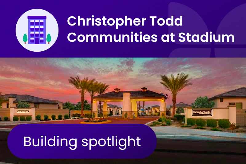 Christopher Todd communities at stadium building spotlight