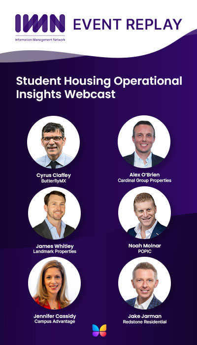IMN Student Housing Operational Insights Webinar Replay