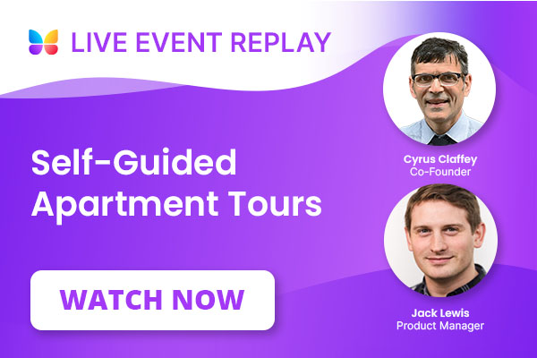 self guided apartment tours live event replay