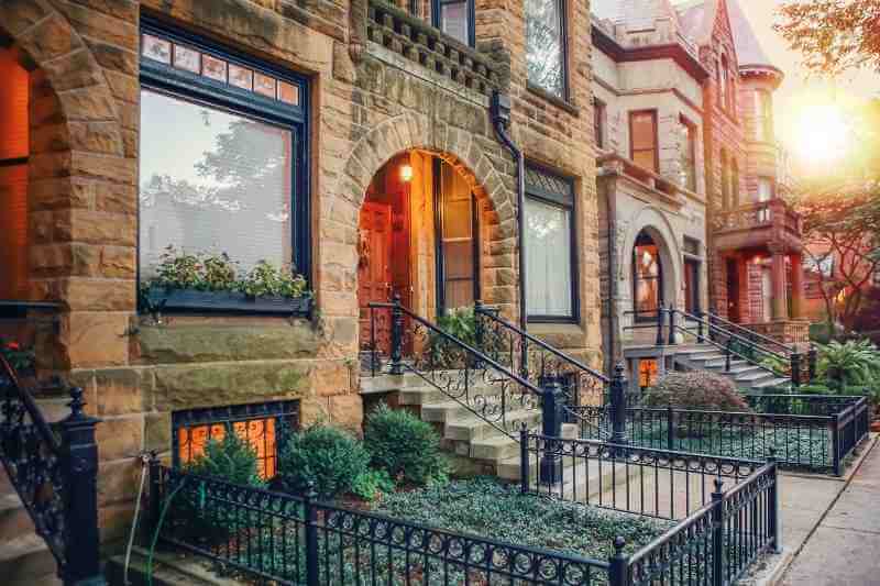 Multifamily residence with intercom system in Chicago.