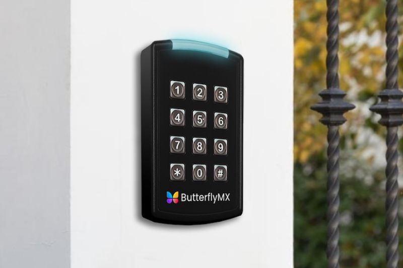 ButterflyMX, shown here, is the best physical security system.