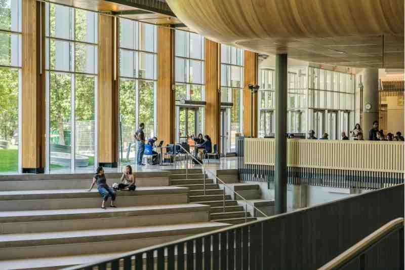 timber tower interior